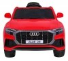 Audi Q8 Lift na akumulator dla dzieci Czerwony SUV + Pilot